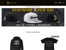Tablet Screenshot of beastmodeonline.com